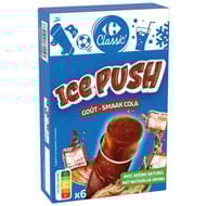 Carrefour classic' ice push goût cola 6x110ml 702g