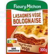 Fleury michon lasagnes façon bolognaise 300g