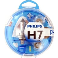 Philips coffret  ampoules voiture essential H7-PY21W-P21W-P21/5W-W5W-fusibles