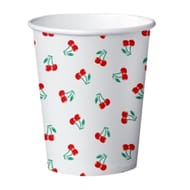 Carrefour home gobelets 21cl rouge x12