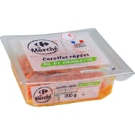 Crf carottes finement rapées ail et ciboulette 200g