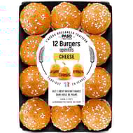 12 burgers apéritif cheese 210g