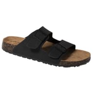 Sandale double bride patch everywear homme Isotoner NOIR 46