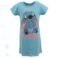 Liquette manches courtes stitch AQUA STITCH 14 ANS