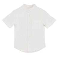 Chemise manches courtes garçon ECRU 14 ANS
