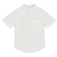 Chemise manches courtes garçon ECRU 12 ANS