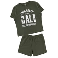 Pyjashort ado garçon KAKI XS