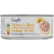 Simpl miettes de thon à l'huile de tournesol 104g