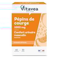 Vitavea pépins de courge confort urinaire masculin 60 capsules 45g