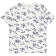 Tee shirt manches courtes piqué aop BLANC XXL