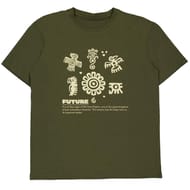 Tee shirt manches courtes print KAKI XXL