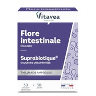 Vitavea flore intestinale suprabiotique 30 gélules 9g
