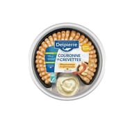 Couronne de crevette decortiquées mayonaise asc 190g