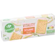 Carrefour sensation biscuits au sésame - 200g