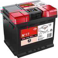 Carrefour batterie auto 52ah - 470a 12 volts