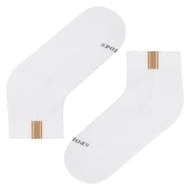 2 paires de socquettes semelle bouclette fantaisie femme LE BOURGET BLANC/OR 37/41