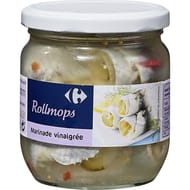 Carrefour rollmops marinade vinaigrée 200g