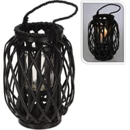 Lanterne 30x23 cm noir