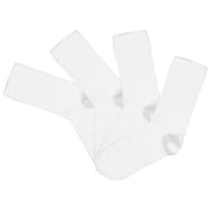 2 paires de mi chaussettes lycra nu femme BLANC 37\41