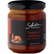 Carrefour sélection sauce tomates séchées avec morceaux 190g