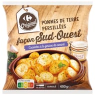 Carrefour original pommes de terre persillées façon sud-ouest 600g