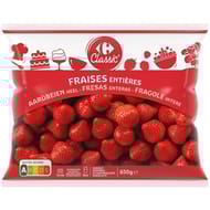 Carrefour classic' fraises entières 650g