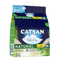 Catsan litière pour chat végétale agglomérante 5l