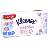 Kleenex essential étuis mini x6