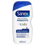 Sanex douche natural prebiotic enfants 425ml