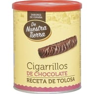 De nuestra tierra cigarrillos chocolat 200g