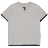 Tee-shirt manches courtes homme GRIS CLAIR CHINE XXL