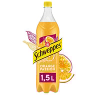 Schweppes orange fruit de la passion pet 1.5l