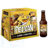 Pelican blonde de caractère non-filtrée 12x25cl bouteille 7.5°