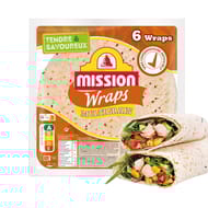 Mission wraps multigrains 370g