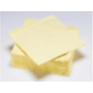 50 serviettes jaune pale 2 plis 33x33cm