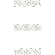 Carrefour home nappe en papier damasse 1.18x6m campagne