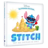 Album jeunesse - Stitch fait des châteaux de sable