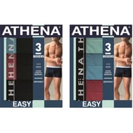 Lot de 3 boxers homme Easy Color Athena NOIR 2 T6
