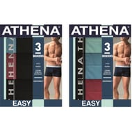 Lot de 3 boxers homme Easy Color Athena NOIR 2 T5