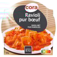 Cora ravioli pur boeuf 300g