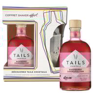 Tails cocktails raspberry cosmopolitan 50cl-14.9° coffret shaker