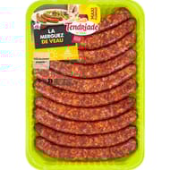 Merguez de veau x10 660g Tendriade