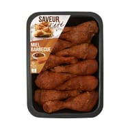 Pilon de poulet miel saveur barbecue