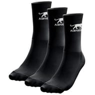 3 paires de chaussettes tennis unies homme AIRNESS NOIR T39/42