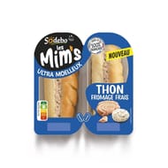 Sodebo les mim's thon fromage frais 120g