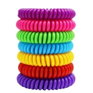 Bracelets citronnelle anti-moustique x10