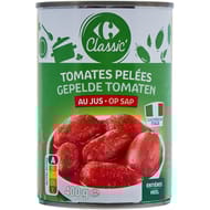 Carrefour classic' tomates pelées au jus 240g