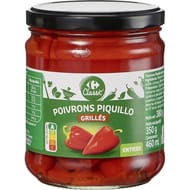Carrefour classic' poivrons piquillo entiers grillés 350g