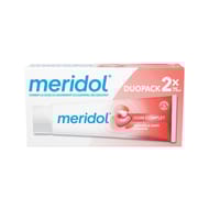Meridol dentifrice ordinaire soin complet duo 75ml x2