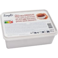 Simpl bac glace parfum chocolat 1l 500g